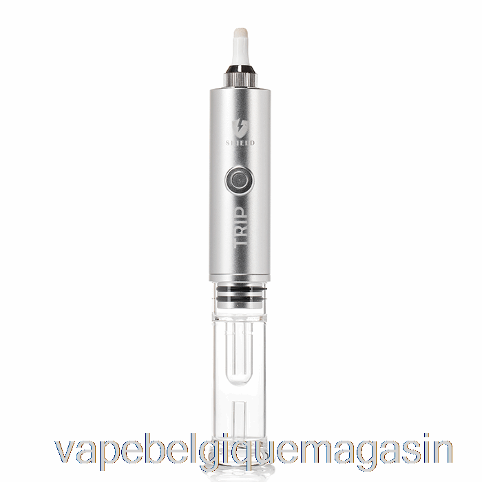 Vape Belgique Kit Vaporisateur Portable Shield Trip Argent
